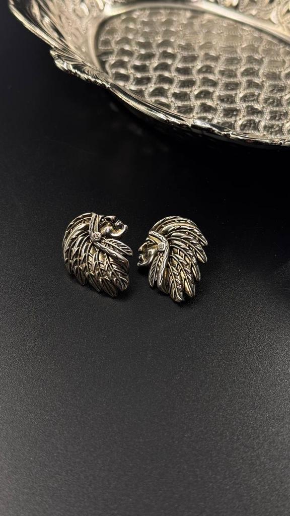 Винтажные серьги «Племенные Чары»