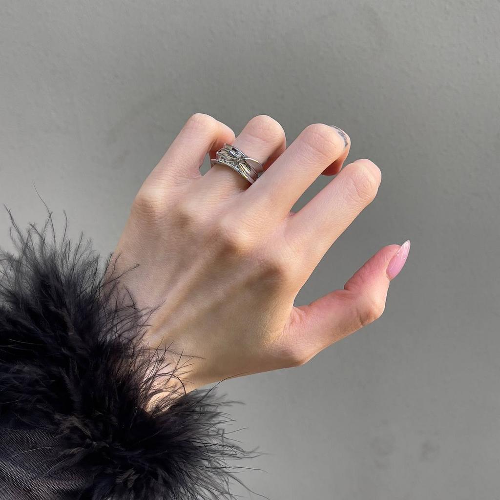 Кольцо "Изнанка света , регулируемое"