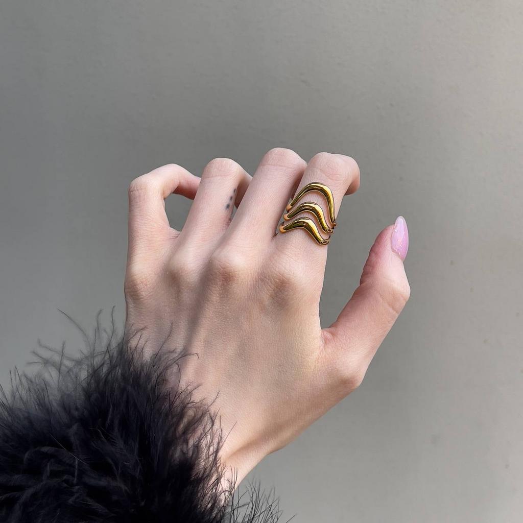 Кольцо «Триада» , регулируемое