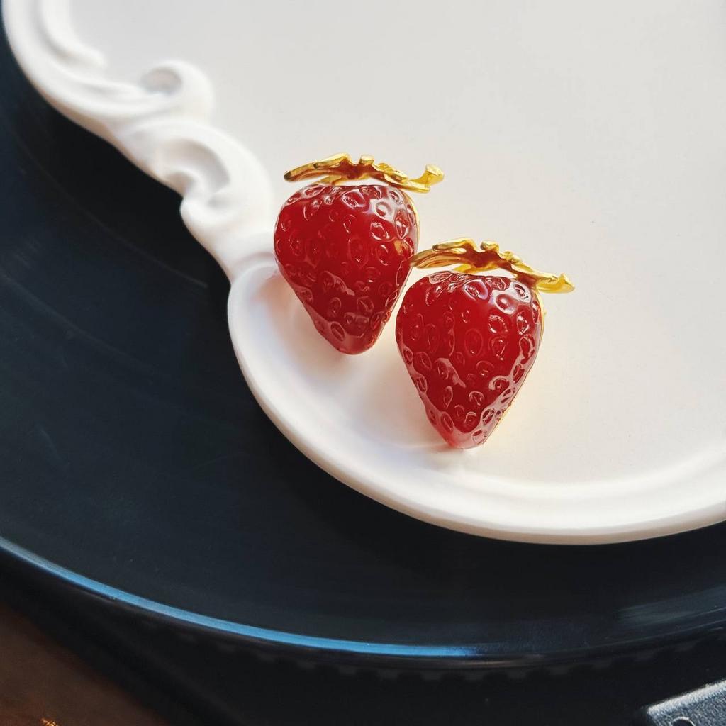 Серьги «Алый десерт»