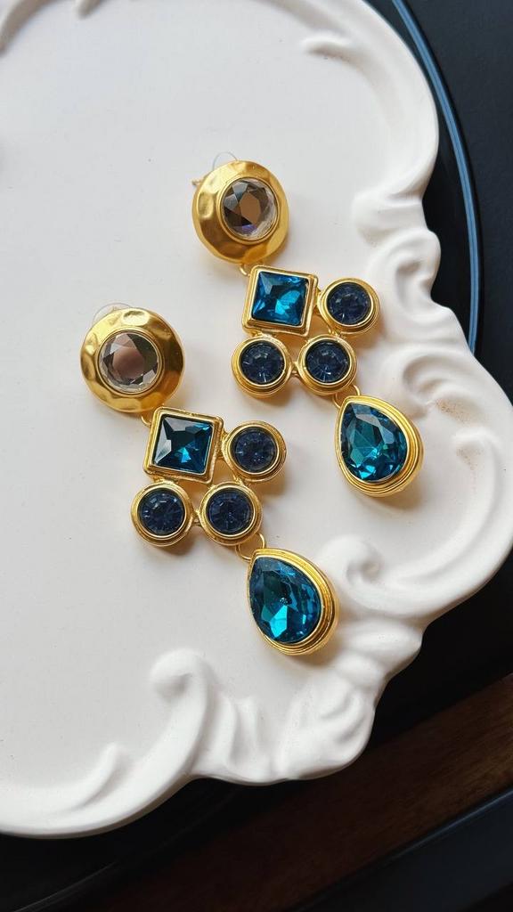 Серьги «Сапфировые грёзы»