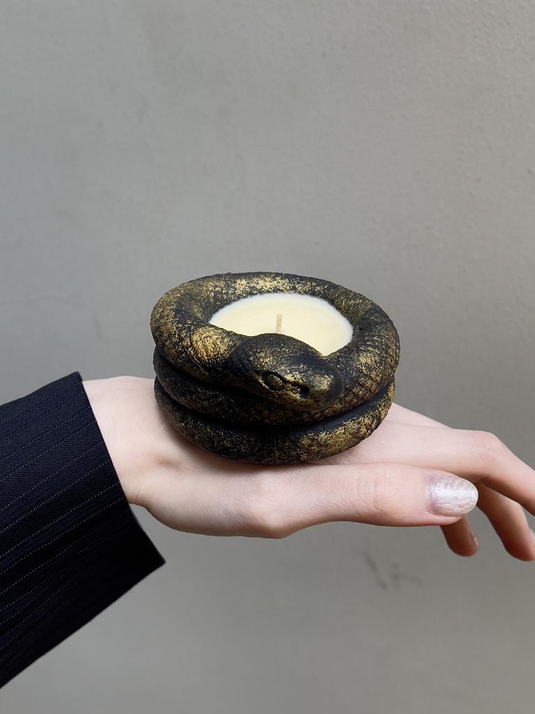 Свеча «Змейка чёрная»