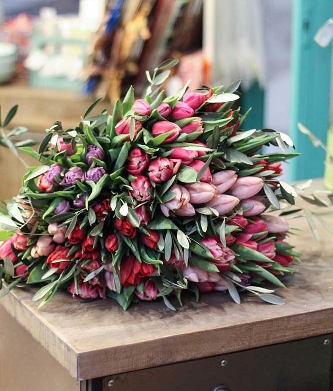 Охапка Тюльпанов №486