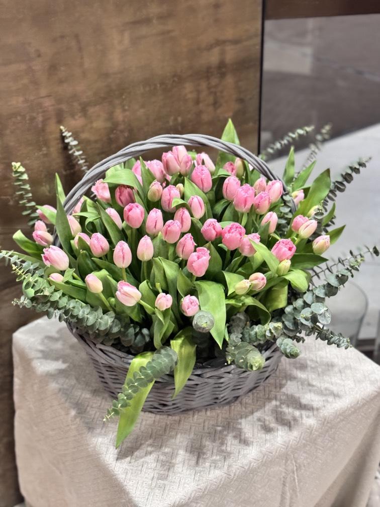 Корзина с игольчатым Кашарель №1198