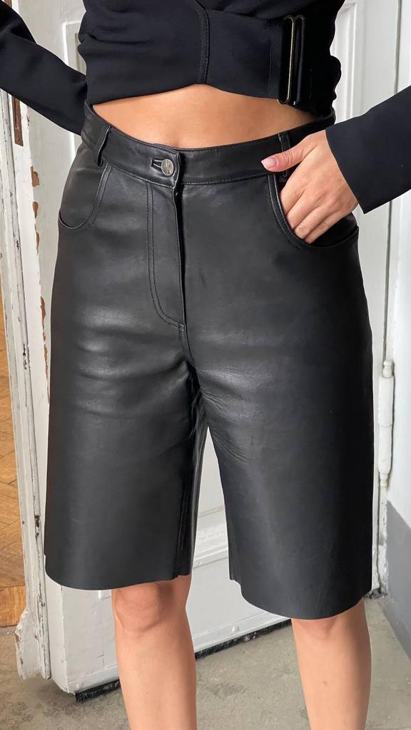 Кожаные бриджи American retro, 36