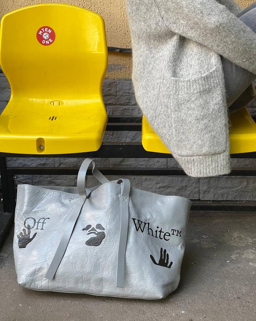Сумка-тоут Off White, 66*36 см