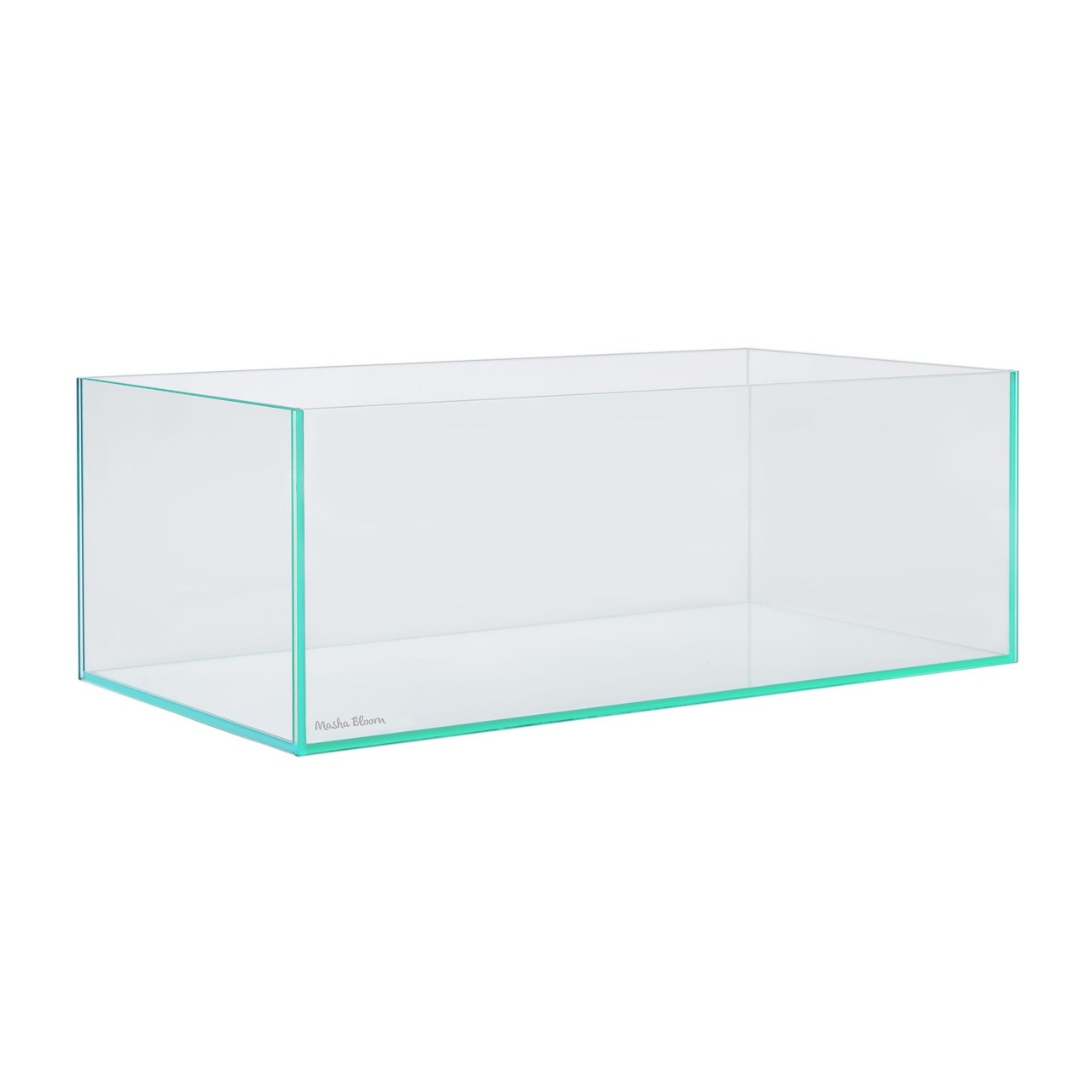 Аквариум Masha Bloom Crystalline Green 17л (45х24х16h см). Стекло Optifloat М1