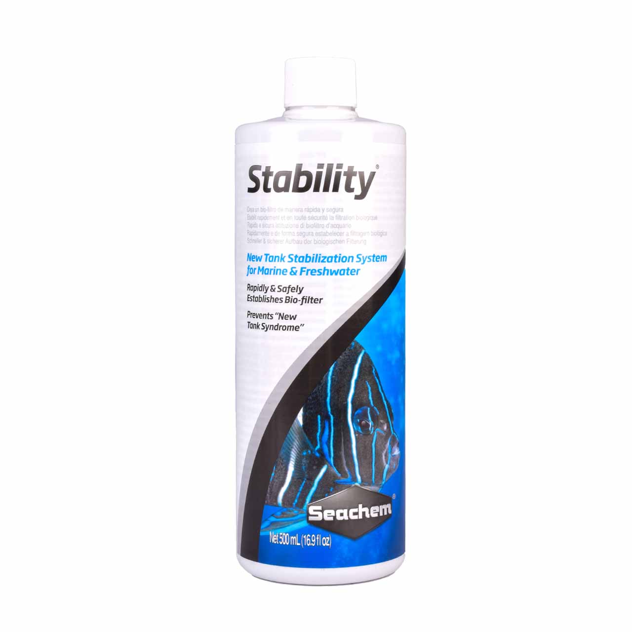Средство SEACHEM Stability для запуска аквариума