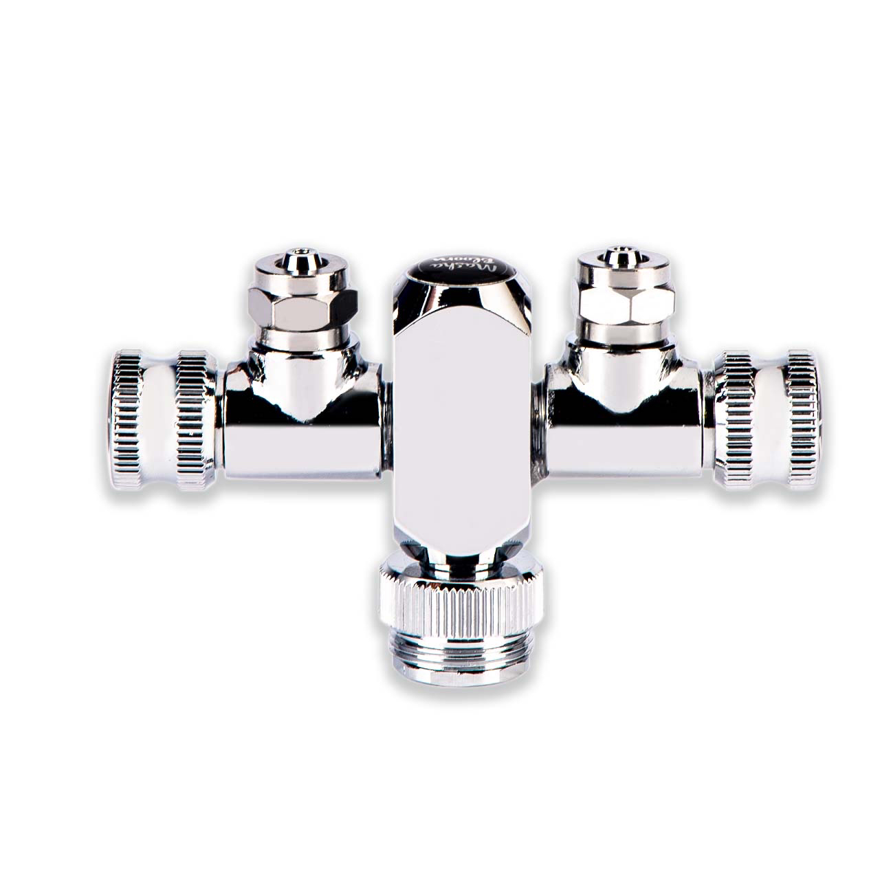 Разветвитель CO2 MASHA BLOOM на 2 аквариума, нерж. сталь