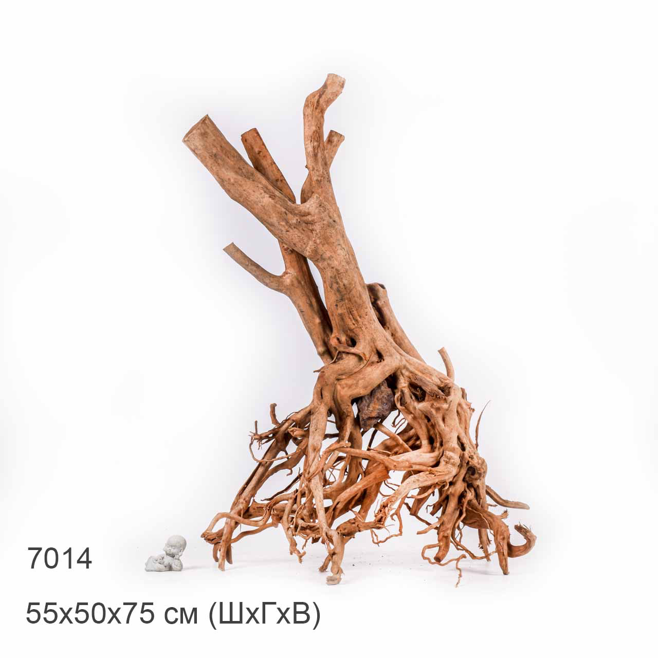 Коряга MASHA BLOOM Пенёчек с корнями 7014