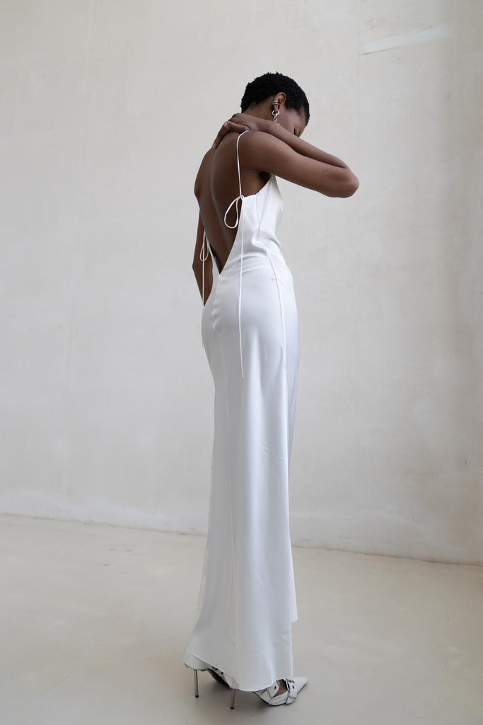 Платье комбинация с кружевом LEILA