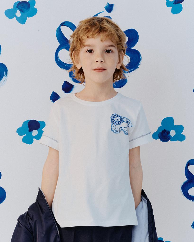 Футболка MIRA GZHEL LEO