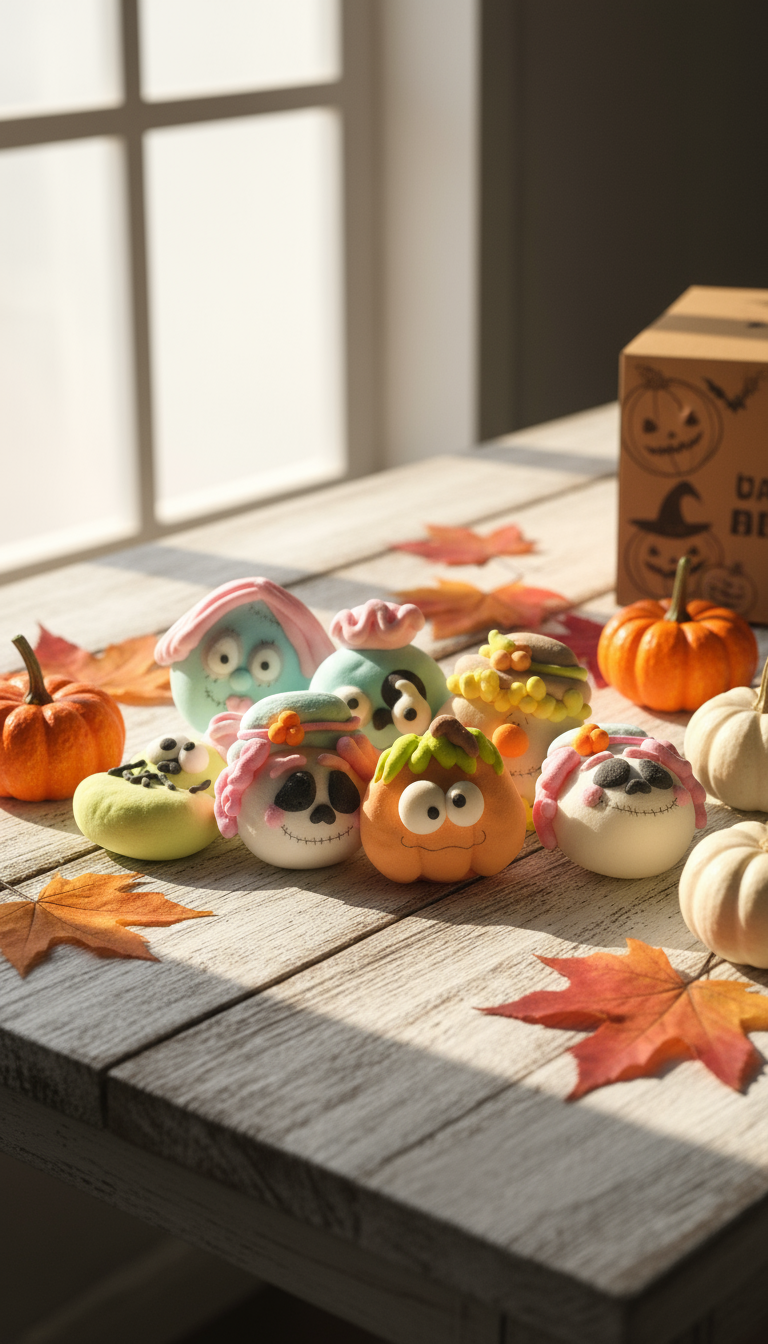 Маршмеллоу фигурногое - сладость на Хеллоуин