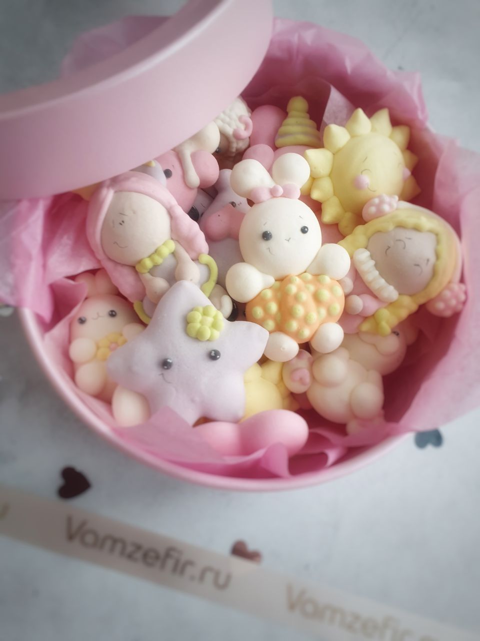 Фигурки из маршмеллоу для девочек