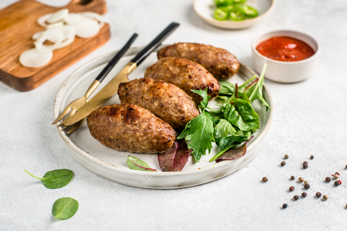 Зразы с грибами и сыром, 400 г.