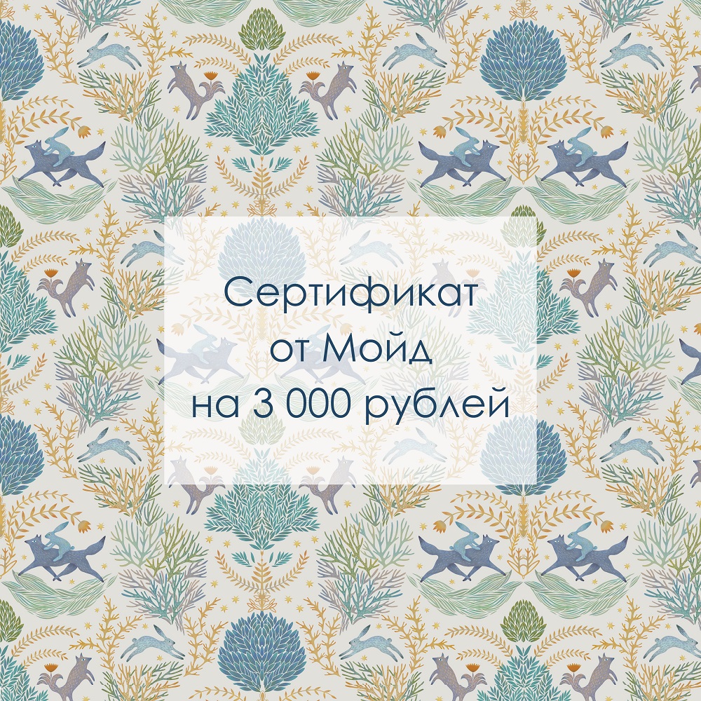 Подарочный сертификат на 3000 рублей