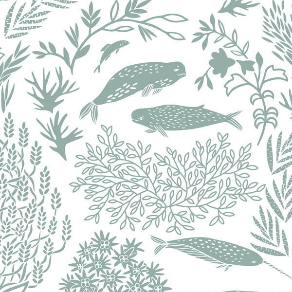 Интерьерная ткань Луотола (зеленый монотонный)