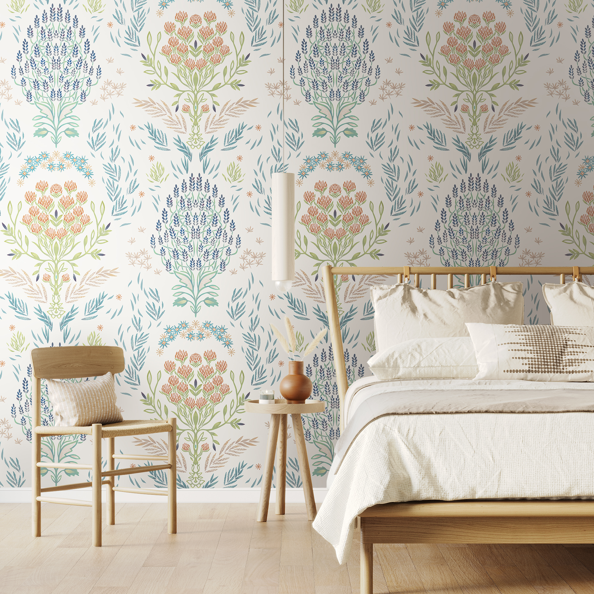 Фотообои Пуяс (светлый фон)