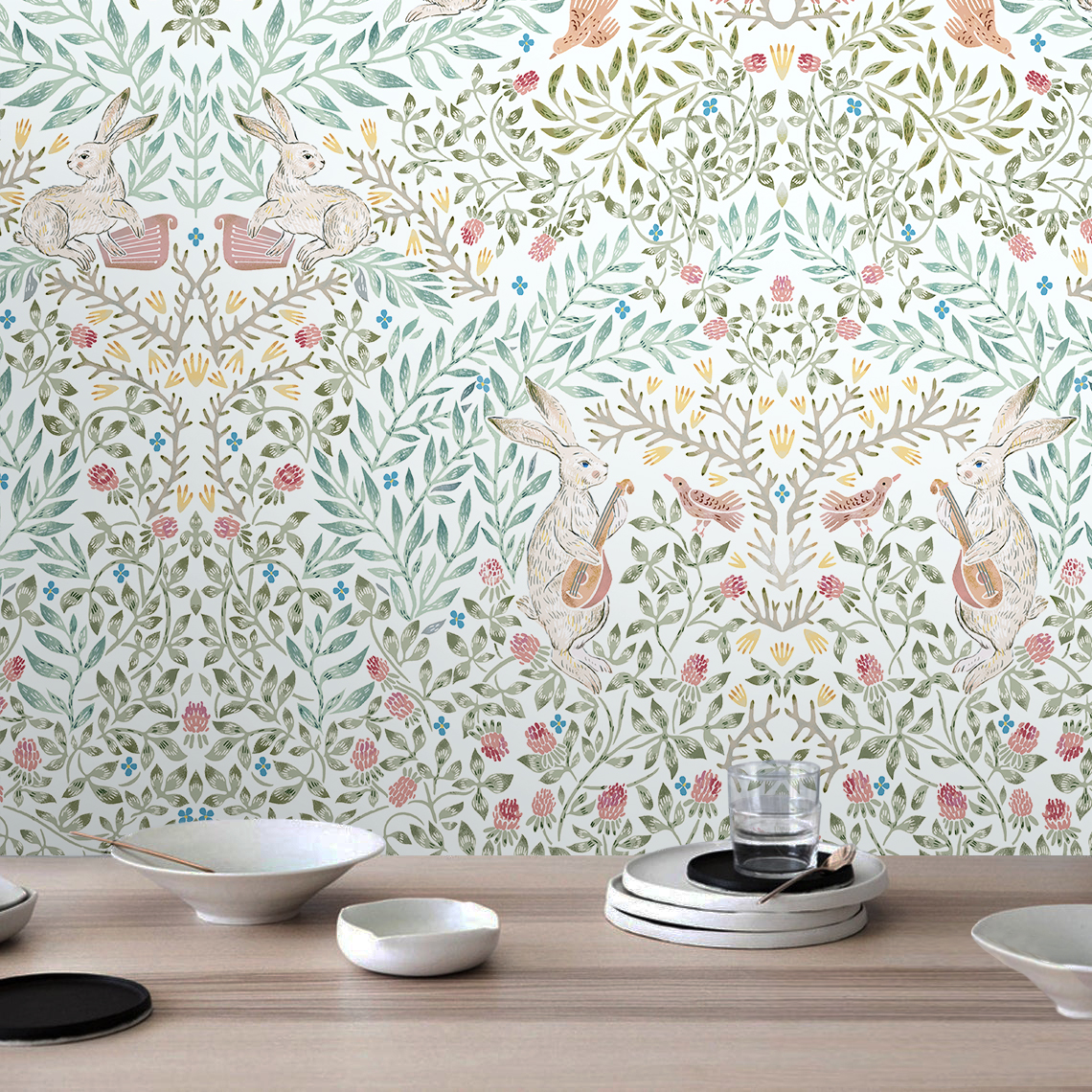 Фотообои Шылад  (светло-голубой фон)