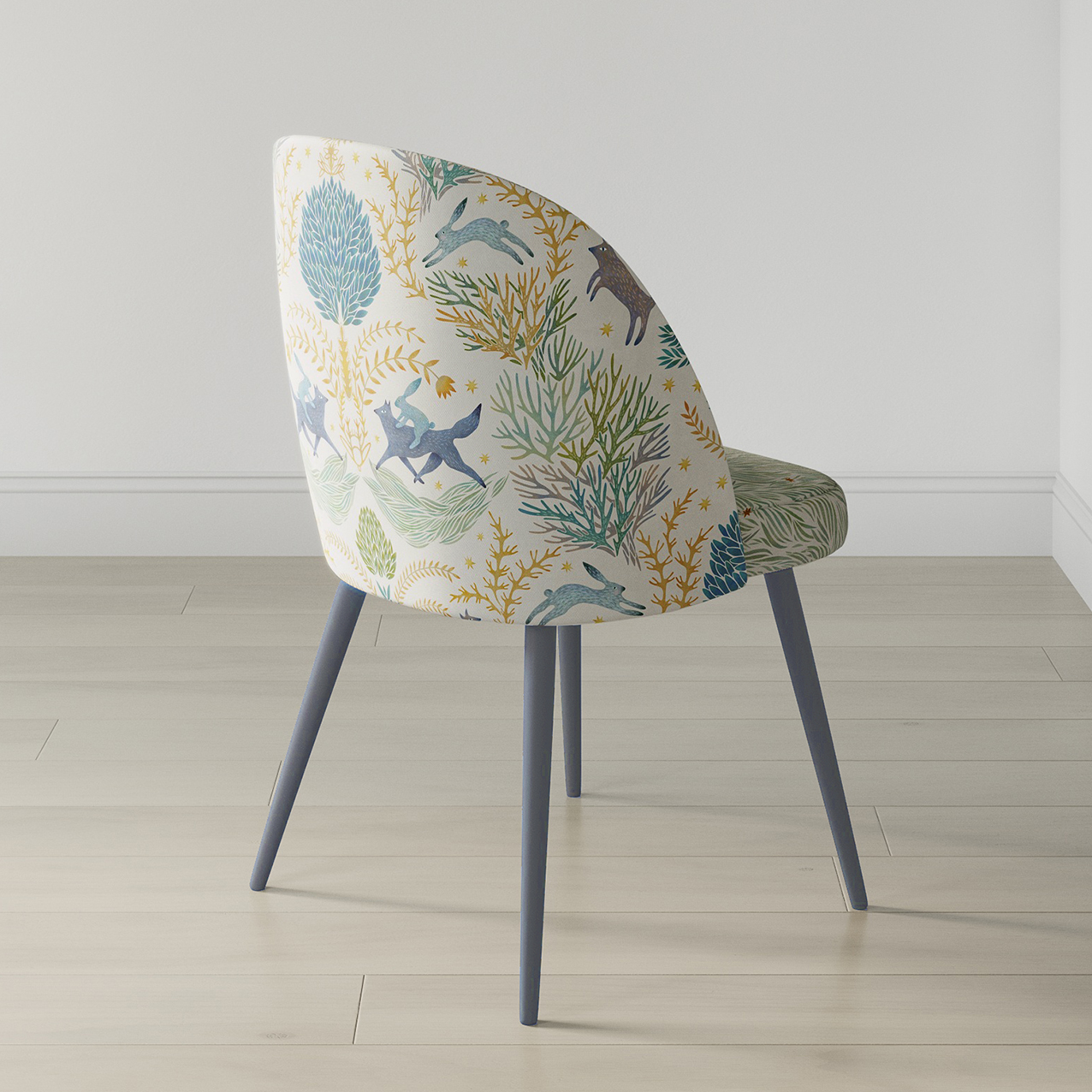 Стул "Öти" с принтом Метсола