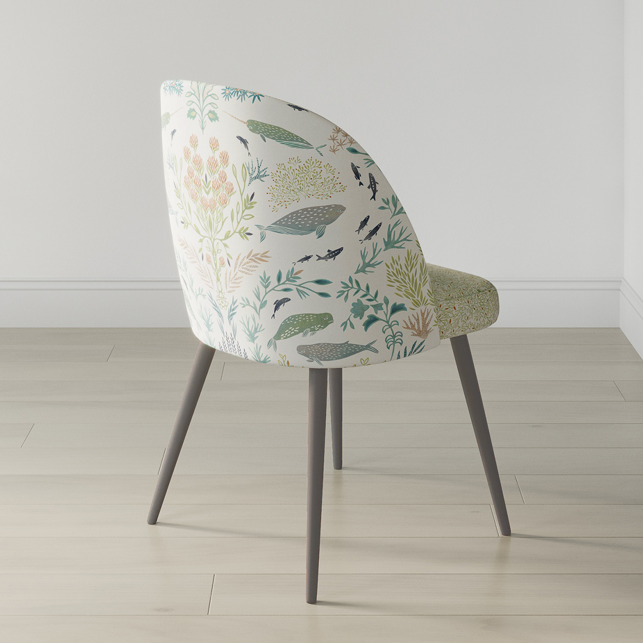 Стул "Öти" с принтом Луотола (светлый фон)