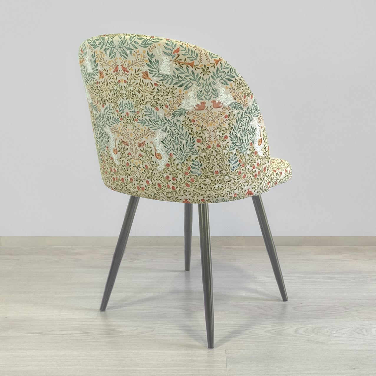 Стул "Öти" с принтом Шылад (бежевый фон)