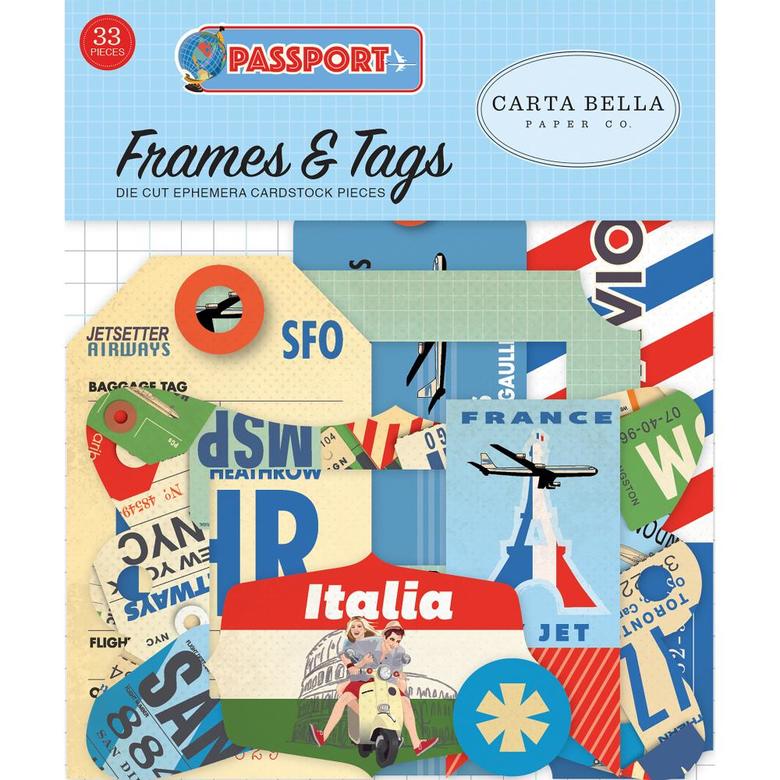 Carta Bella/Passport/высечки/84025