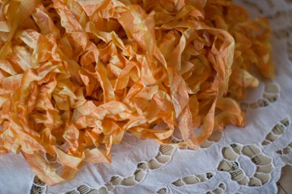 шебби-лента апельсин