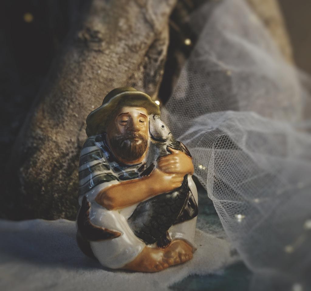 Елочная игрушка «Старик и Море»