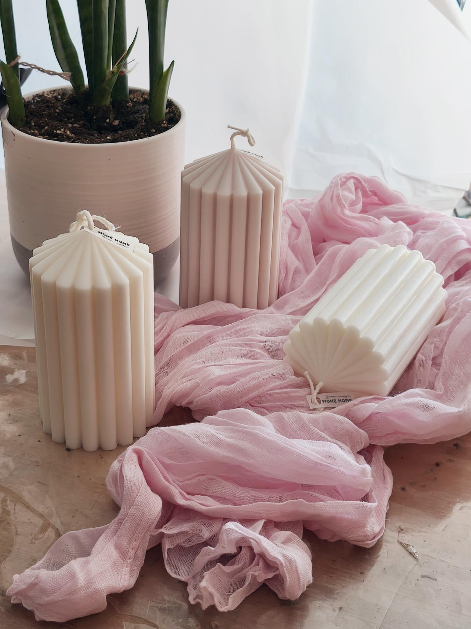 Интерьерная формовая свеча