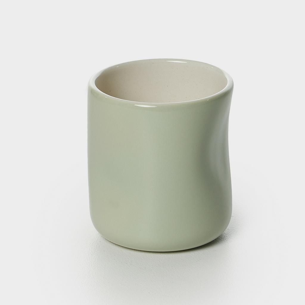 Стакан мятый нежно-зеленый 350 мл