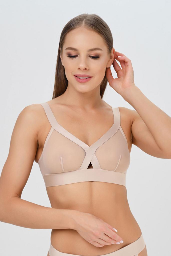 Бюстгальтер с мягкими чашками без косточек DKNY DK4084