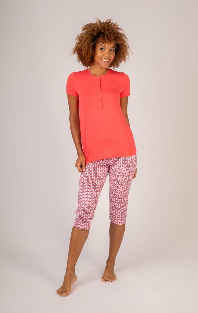 Пижама с бриджами Brilliamo BR4-02080