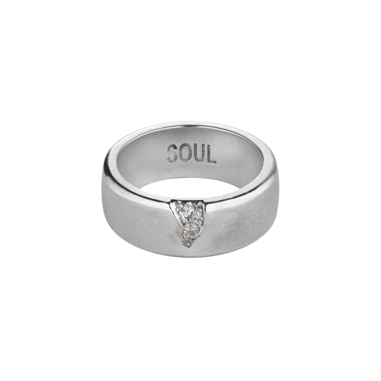 Кольцо Crystal Soul White