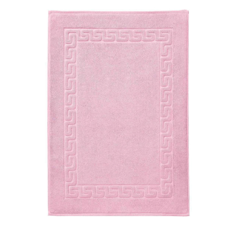 Kоврик Weseta Dreamflor  Switzerland с меандровой каймой, цвет: flamingo (розовый)