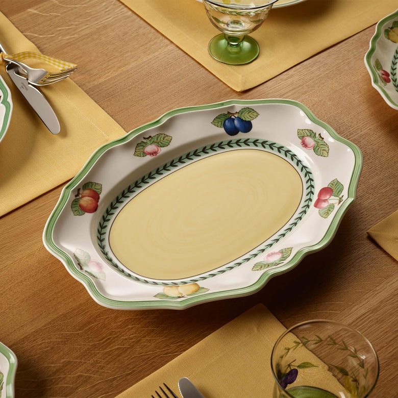 Овальное блюдо 37см French Garden Fleurence
