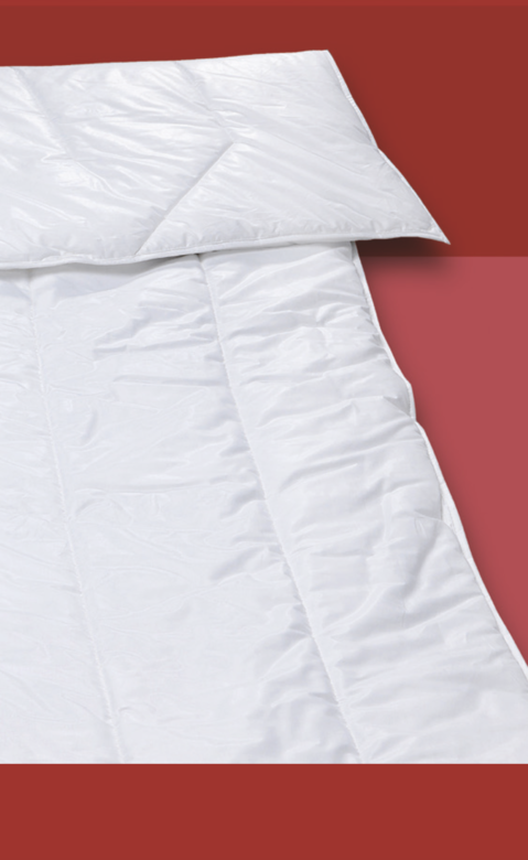 Одеяло из хлопка и волокна TRANCO® SPORT-BIO TRAUMINA Exclusive faser, класс тепла WK2, 155x200см