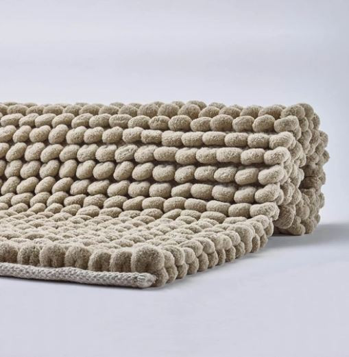 Kоврик AQUANOVA AXEL linen, кофе с молоком, 70x120 см