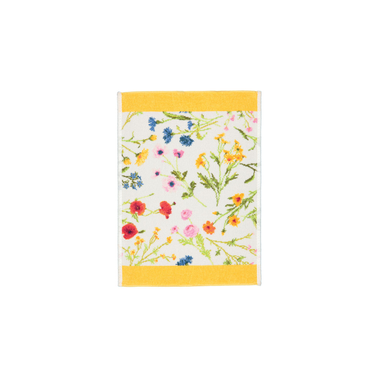 Полотенце шенилл махровый Flower Meadow Yellow 37x50cm
