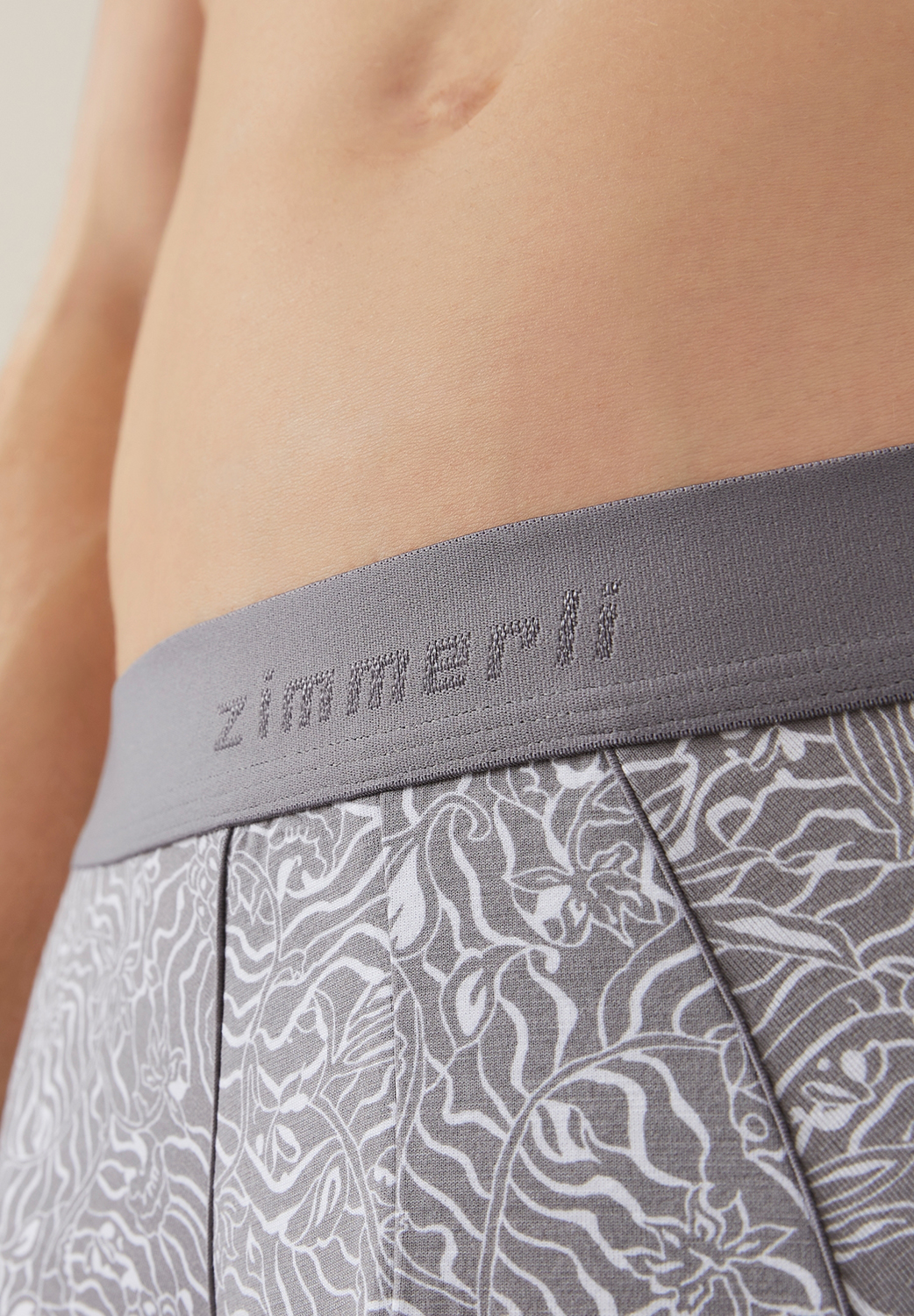 Трусы-боксеры Zimmerli silver