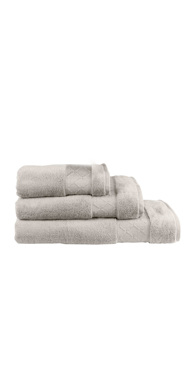Полотенце из хлопка Caresse  Le Jacquard Français, выбор размера / цвет: linen (бежевый)