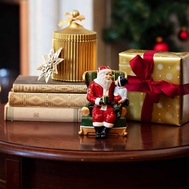 Санта на кресле музыкальная шкатулка Christmas Toys Villeroy&Boch