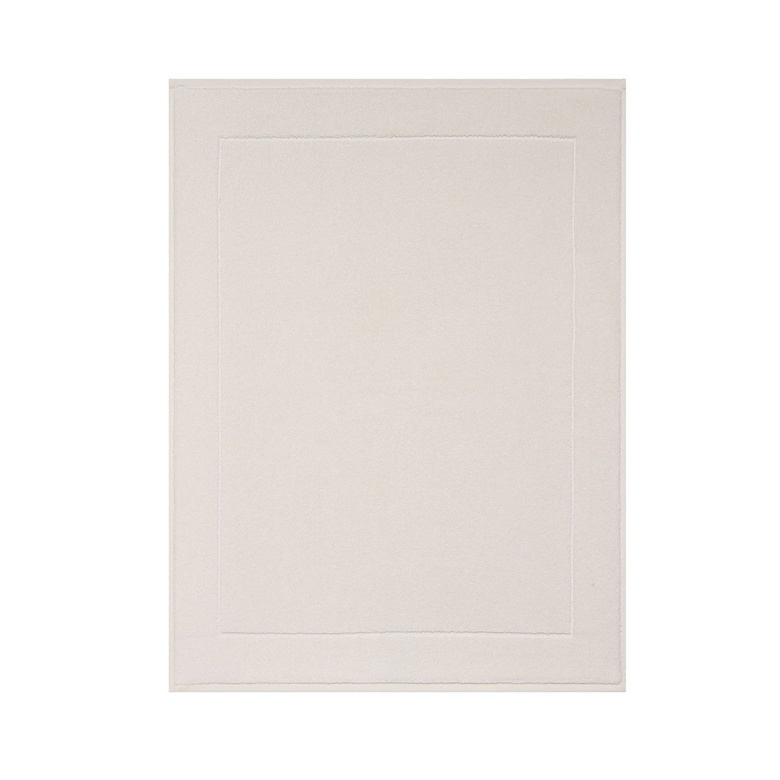Коврик Le Jacquard Français CARESSE Ivory, 60х80см, молочный