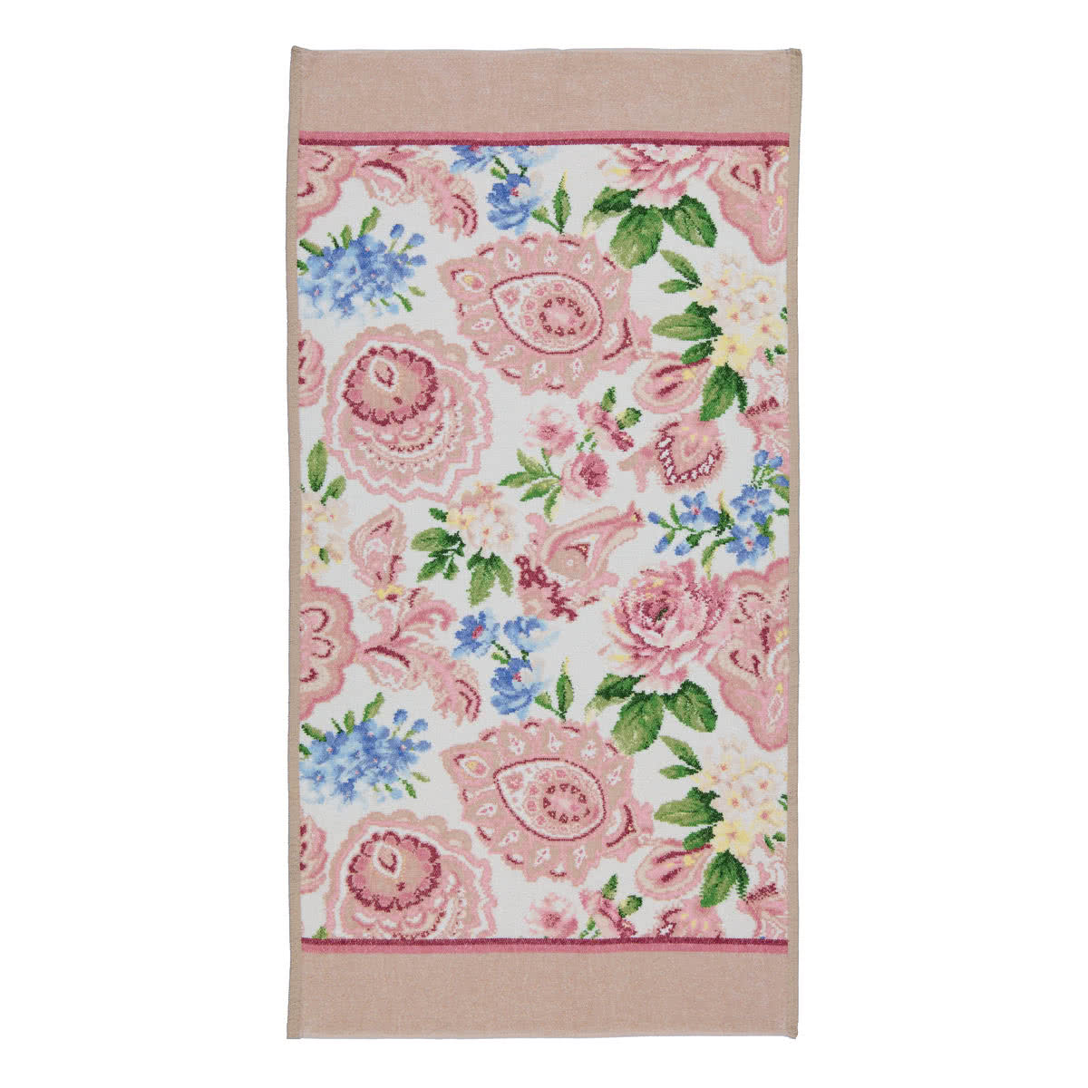 Полотенце шенилл махровый ANTHEA OFFWHITE 75*150cm