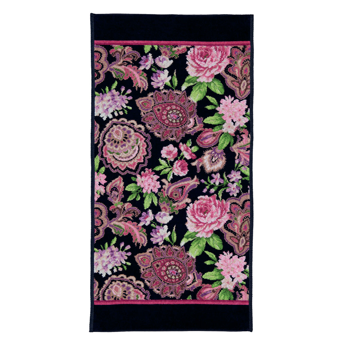 Полотенце шенилл махровый Feiler Anthea Dark 75x150cm