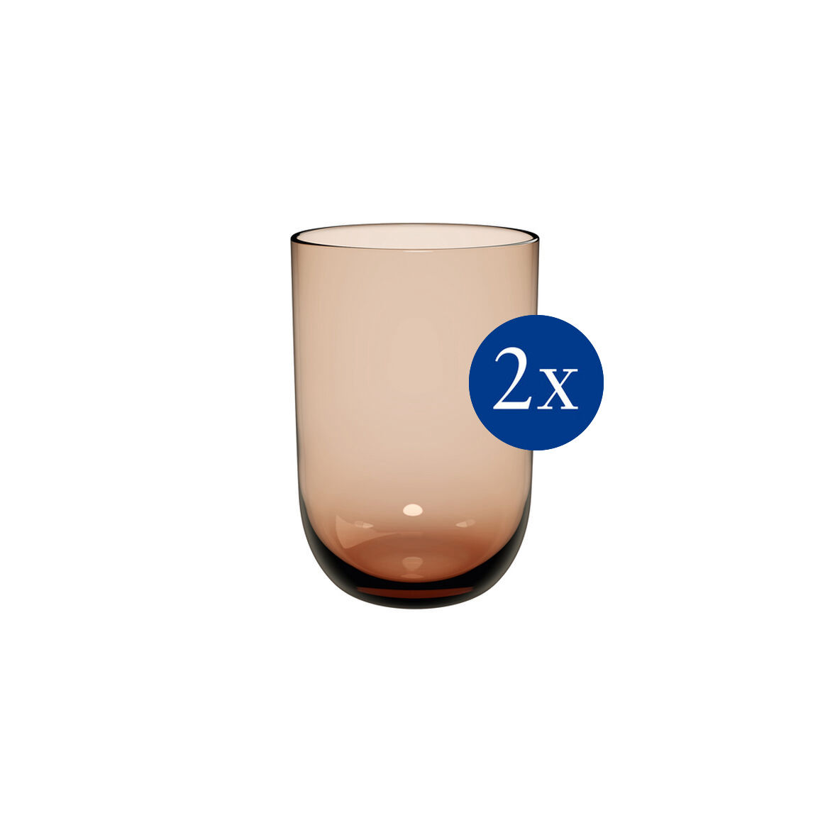 Набор высоких стаканов (2шт) Clay Like by Villeroy&Boch