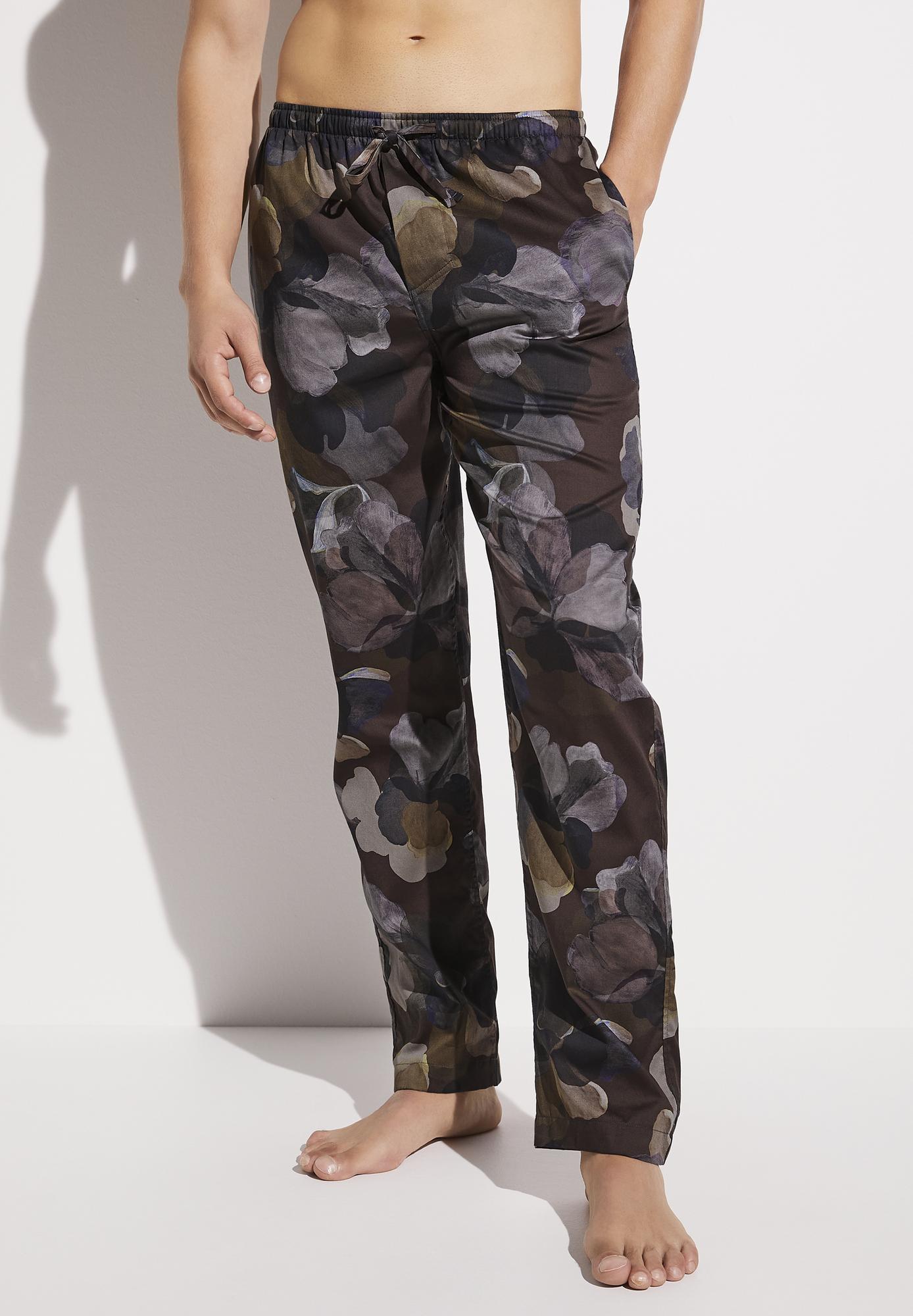 Мужские домашние брюки Zimmerli florals brown