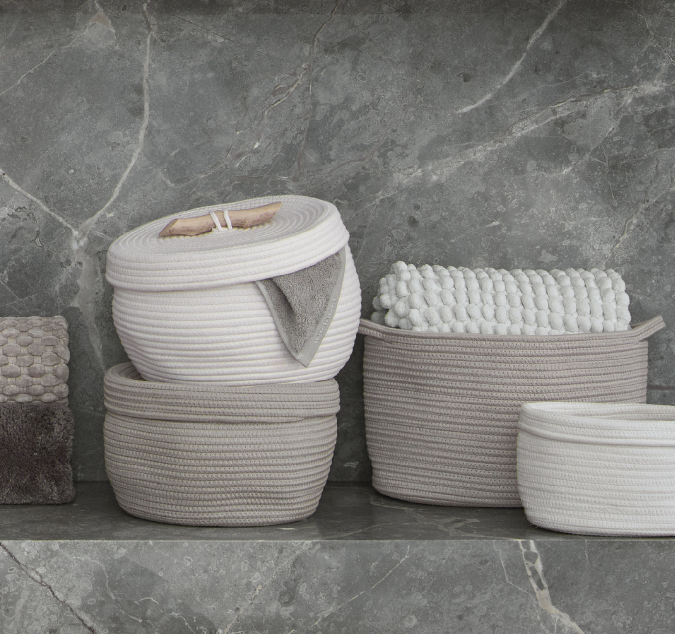 Бокс AQUANOVA Otis 33x21 cm. (Truffle)