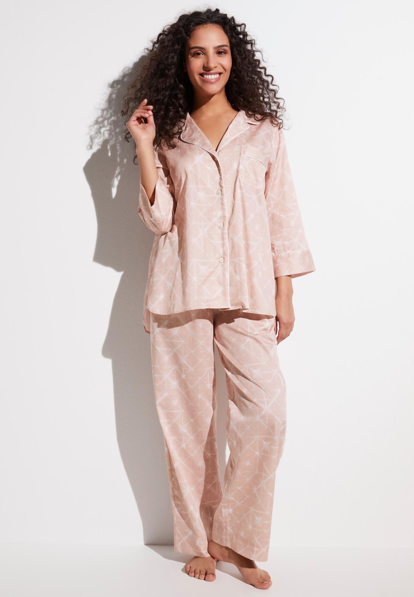 Пижама с брюками Zimmerli, 100% хлопок, цвет: geobatic rose