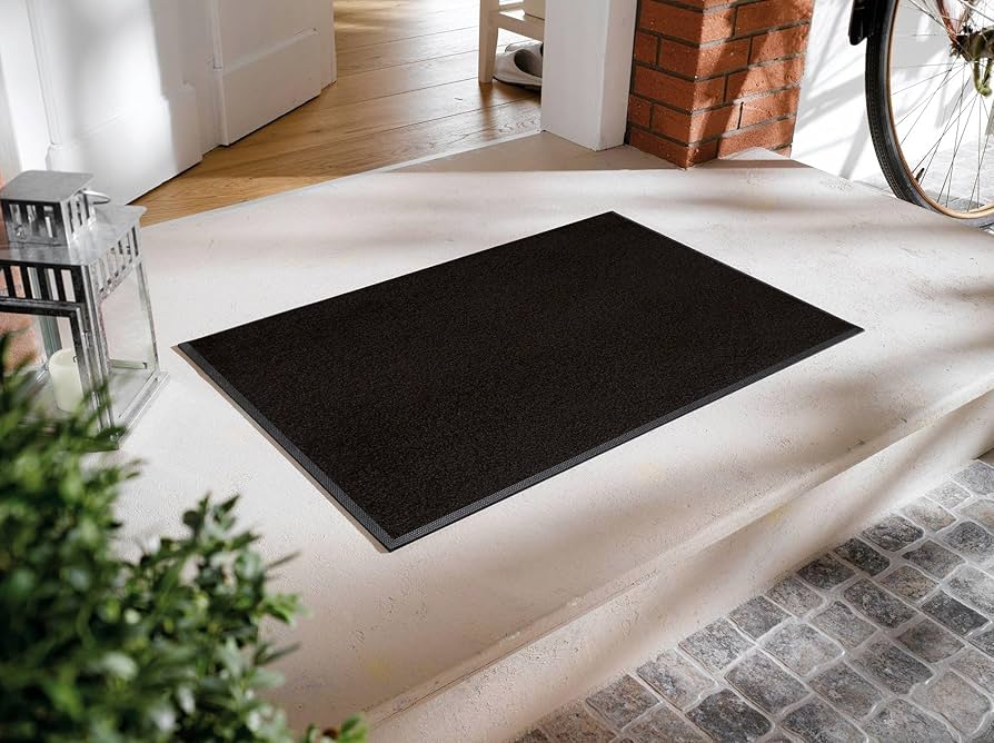 Коврик грязезащитный моющийся KleenTex Duo Charcoal 75*120см